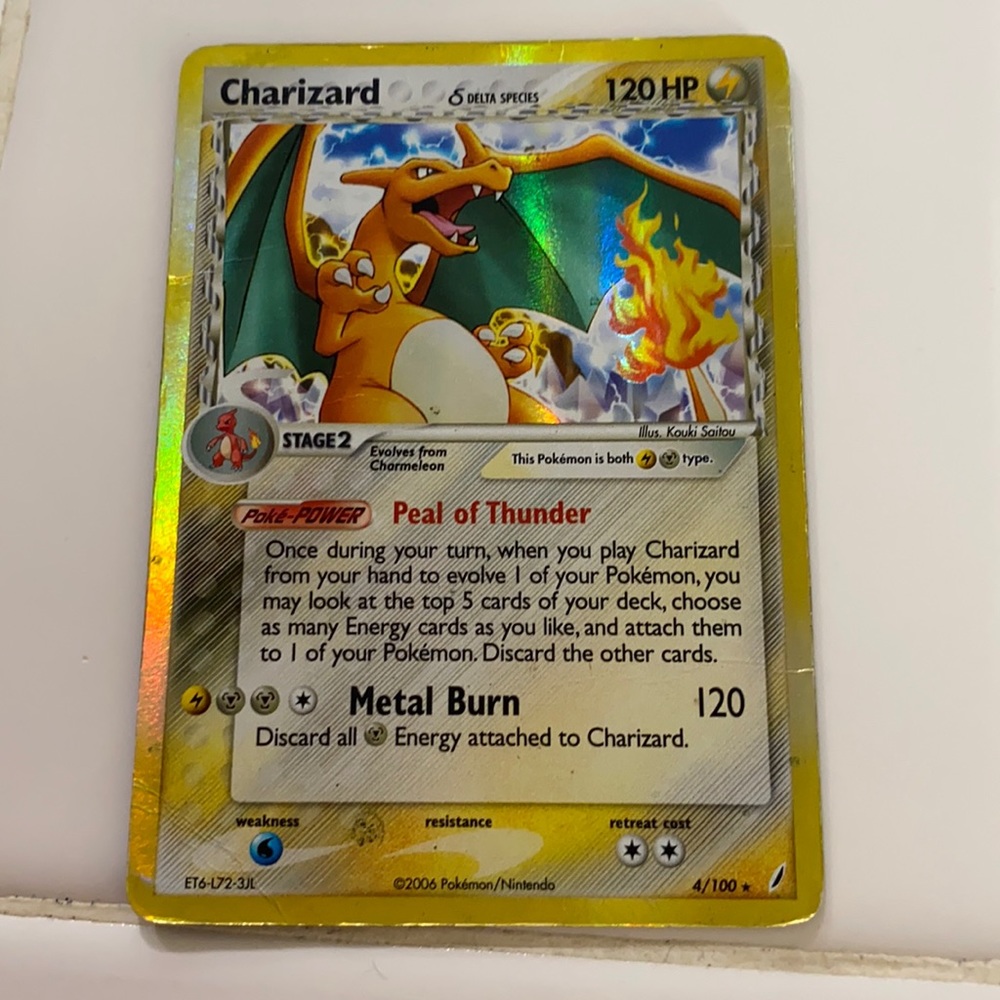Charizard delta species pokemon card